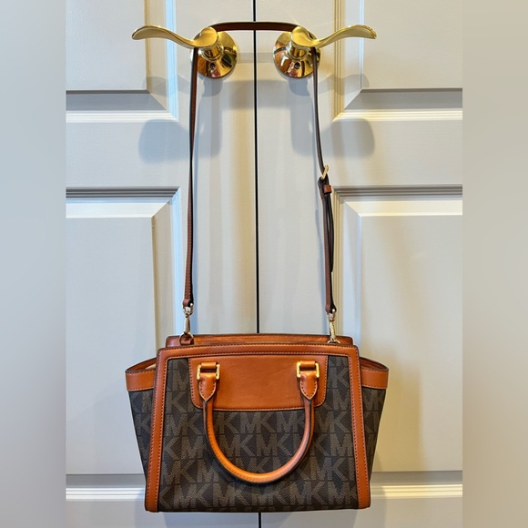 Michael Kors MK Small Satchel Shoulder Tote - Picture 5 of 6